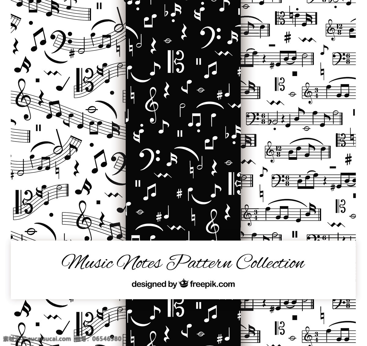 黑白 图案 音符 背景 音乐 黑色图案 注意 无缝图案 白色 背景音乐 装饰 音乐笔记 笔记 图案背景 无缝的 艺术的 音乐的音符 美工 低音旋律