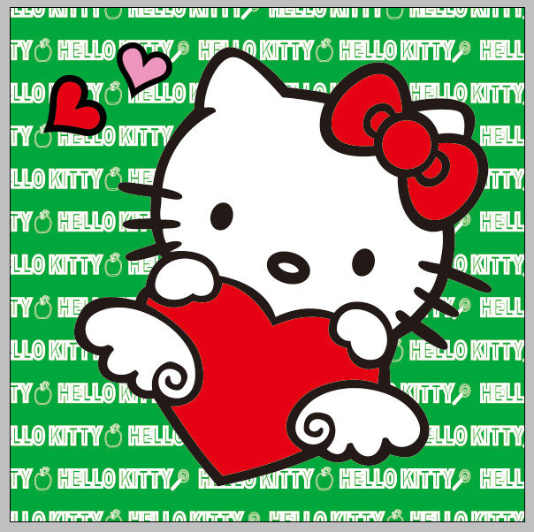 凯蒂猫 hello kitty kitty猫 可爱 卡通 粉红 心形 其他设计 矢量 分层