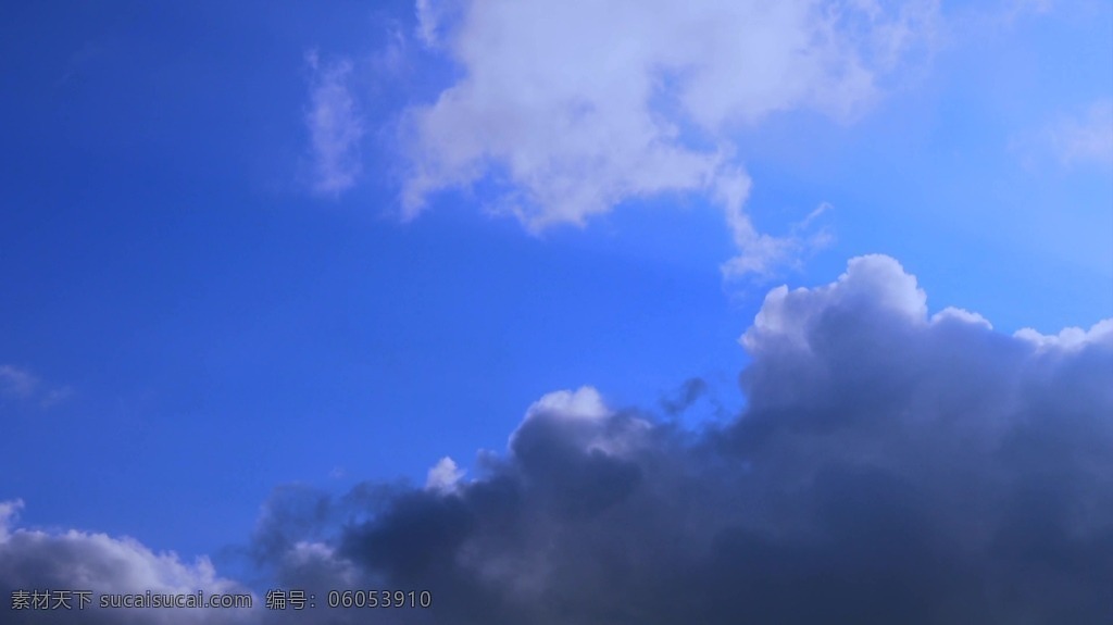 视频背景 实拍视频 视频 视频素材 视频模版 天空 云朵 天空视频素材