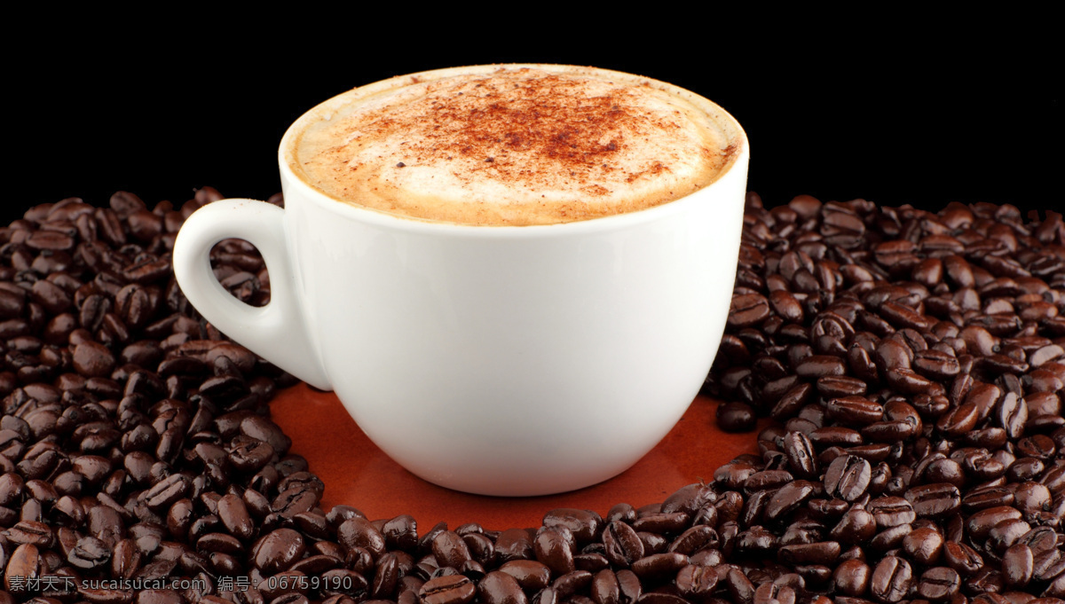 浓香 咖啡 杯子 餐饮美食 咖啡豆 饮料酒水 浓香咖啡 矢量图 日常生活