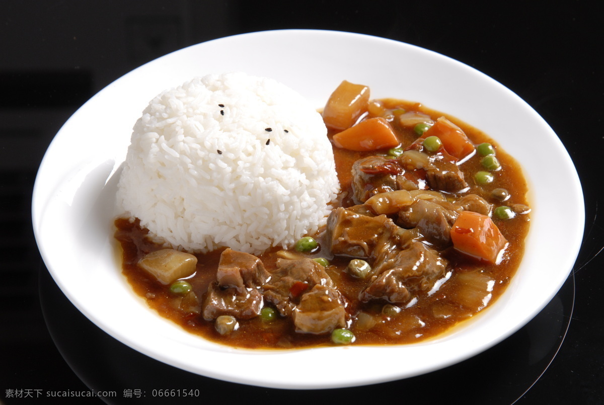 红烧 牛腩 盖浇饭 米饭 美食 小吃 传统美食 餐饮美食