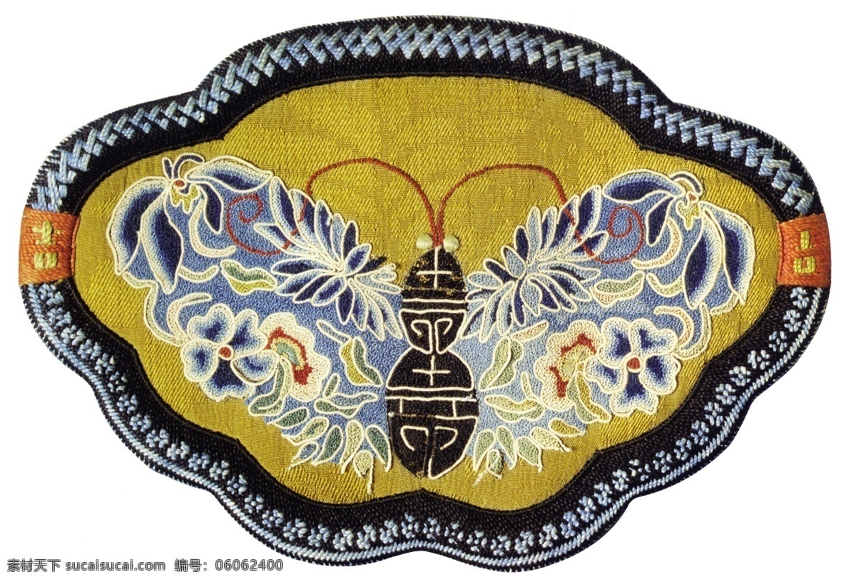 中式 古典 蝴蝶 图案 大全 刺绣 花纹图案 布纹 贴图