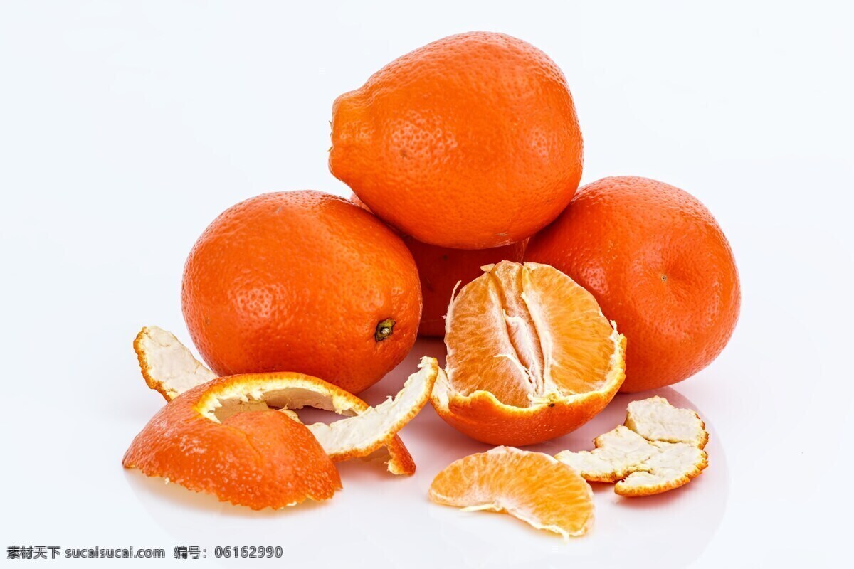 桔子 柑橘 橘子 桔瓣 果实 果皮 食物 水果 蜜桔 甜美 多汁 美味 生物世界 15水果系列