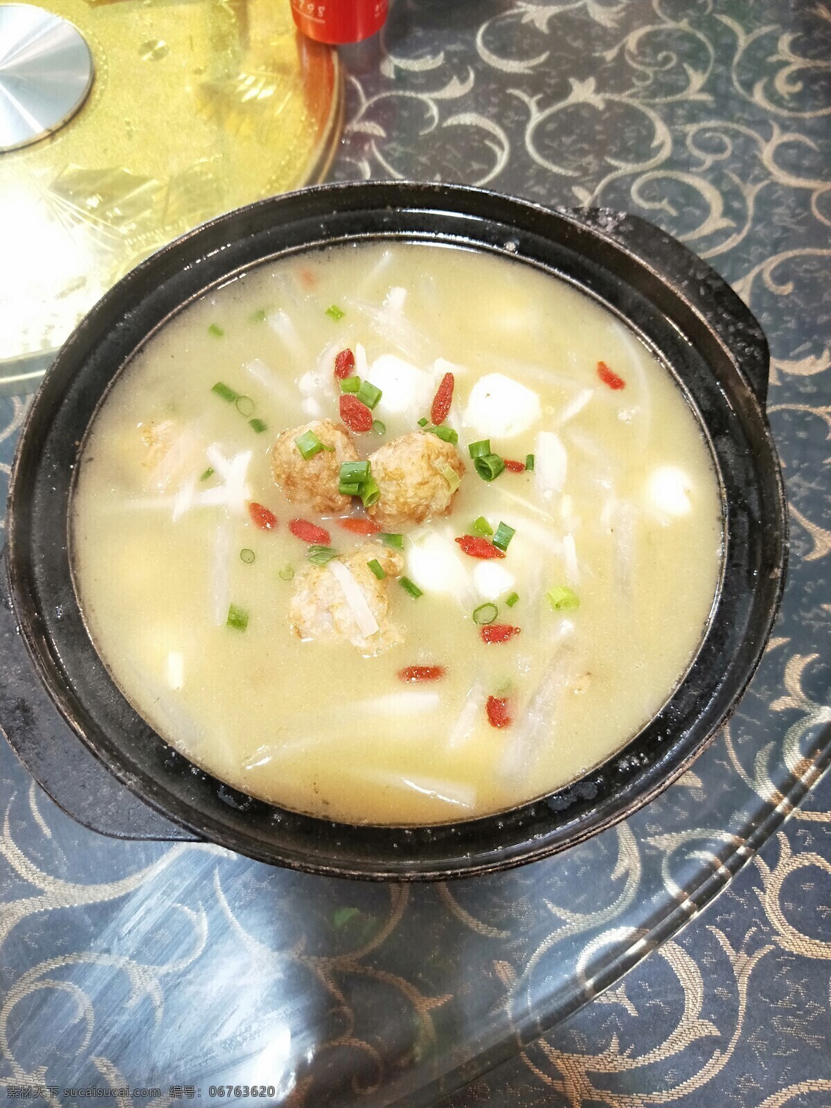 白萝卜 丝 炖肉 丸 丝炖肉丸 汤类 郴州 湘 餐饮美食 传统美食