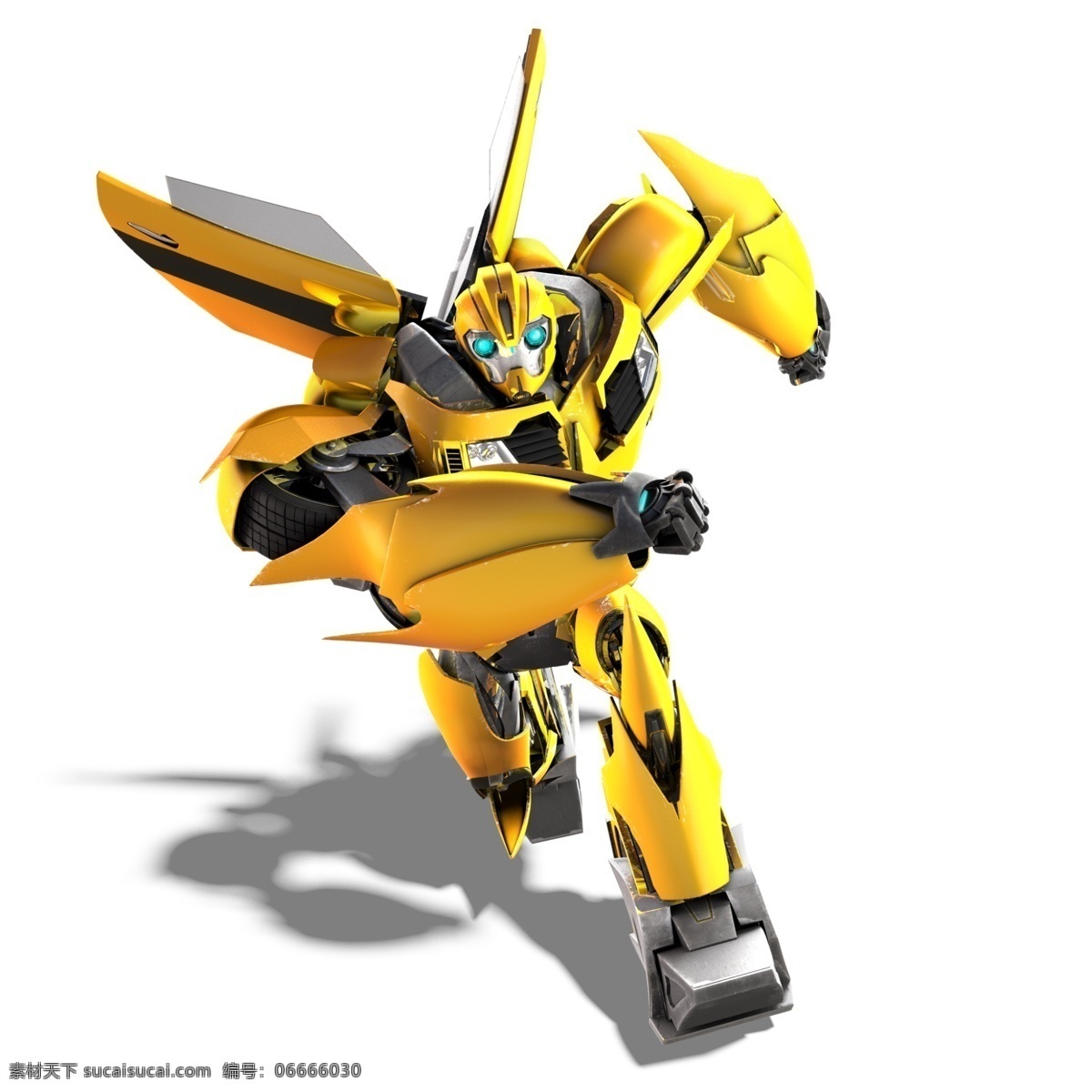 大黄蜂 变形精钢 科幻 奔跑 玩具 模型 电影 动漫动画 动漫人物