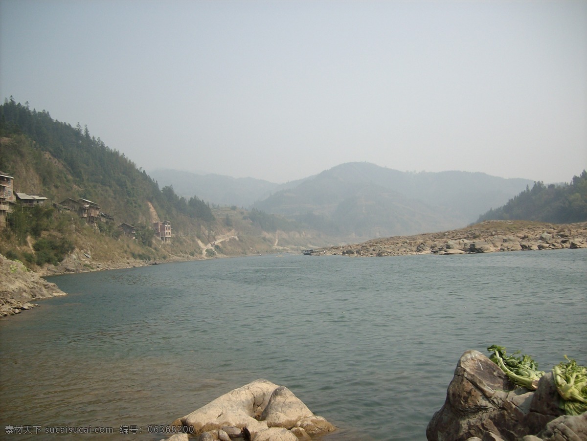 山水风景 高清 河流 山川 装饰素材 山水风景画