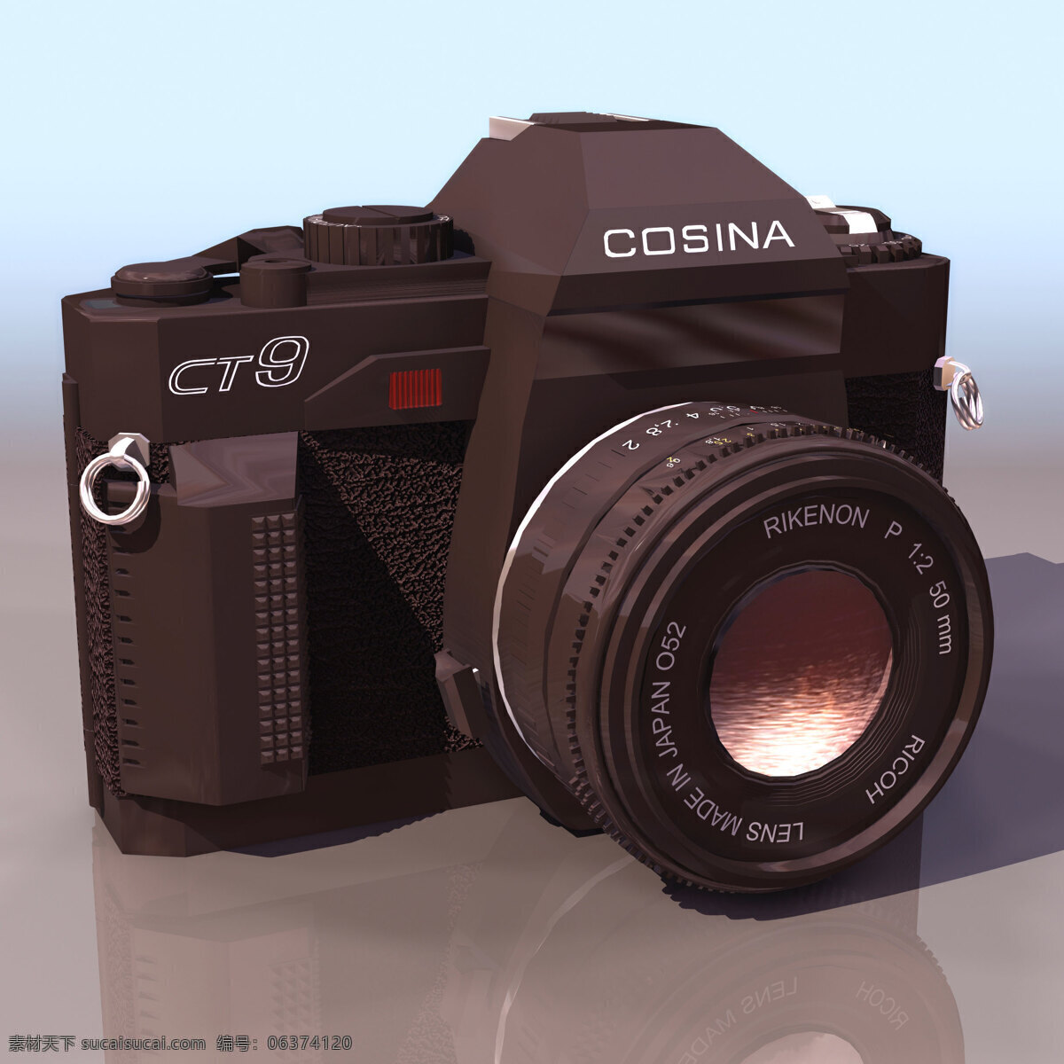 照相机 模型 cosina 数码电器 相机 照相机模型 3d模型素材 电器模型