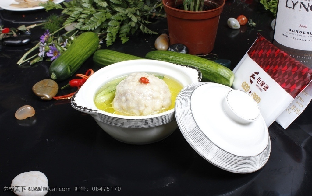 清汤狮子头 美食 菜品 菜谱 餐饮 传统 中餐 色香味 绿色食品 土家菜 位菜 炖品 汤锅 肉丸子 粤菜 高清 写真照片 传统美食 餐饮美食