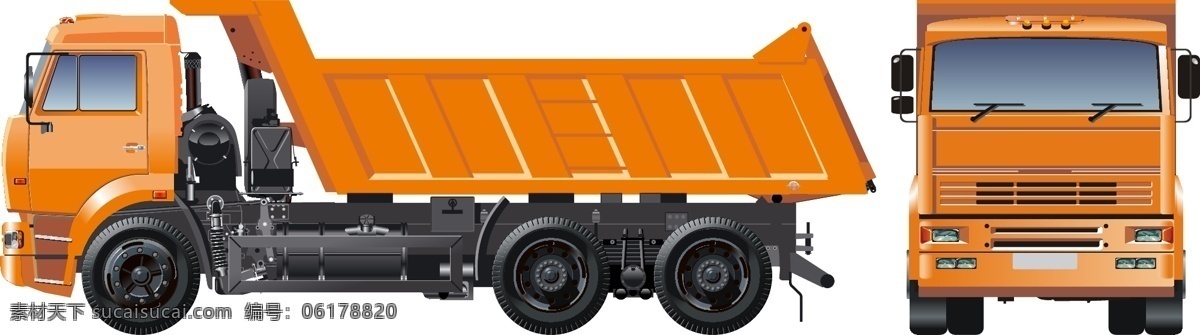 大 卡车 向量 大型汽车 自卸卡车 向量的车 矢量图 日常生活