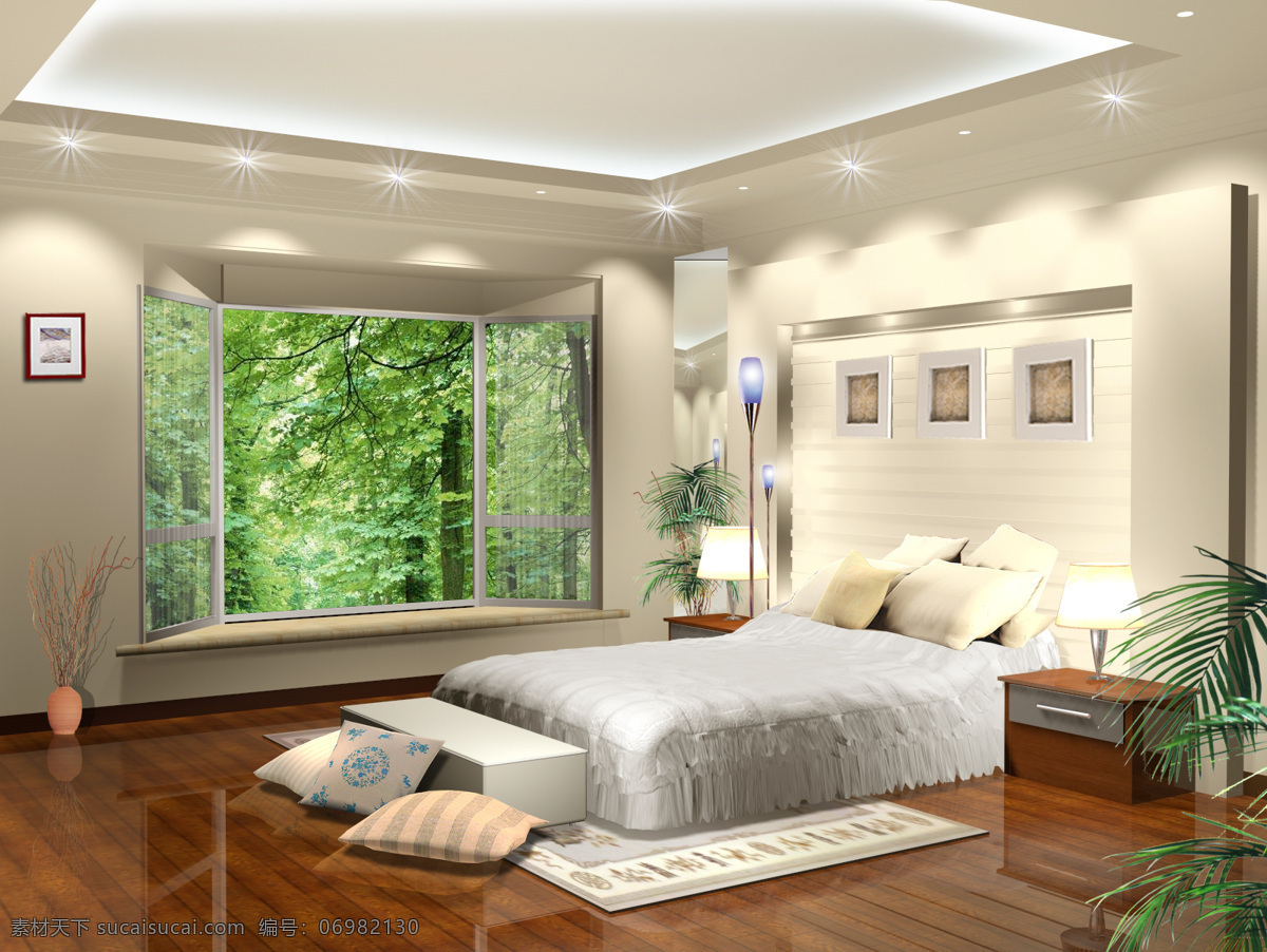主 卧室 环境设计 设计图库 室内设计 卧室设计 中式风格 设计素材 模板下载 主卧室 装饰素材