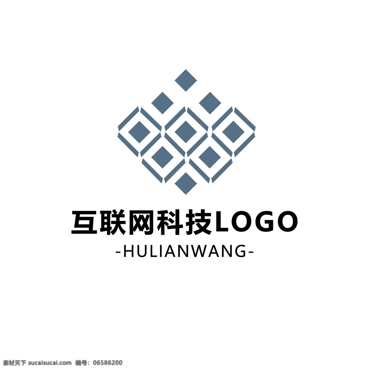 科技 互联网 logo 标志 简约 标识 模板 几何体
