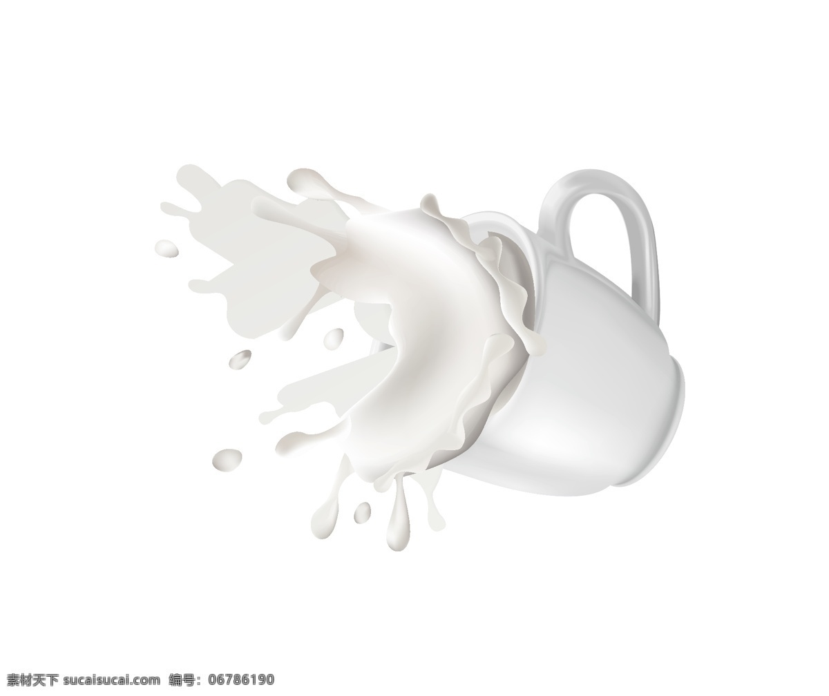 白色 原创 飞溅 牛奶 杯 牛奶杯 飞溅的牛奶 白色牛奶杯 原创飞溅牛奶