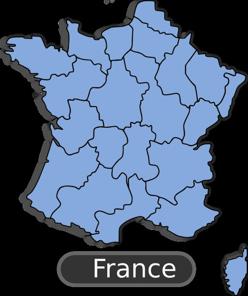法国 地图 剪贴 画 法国国家 欧洲地图动画 矢量图 文化艺术