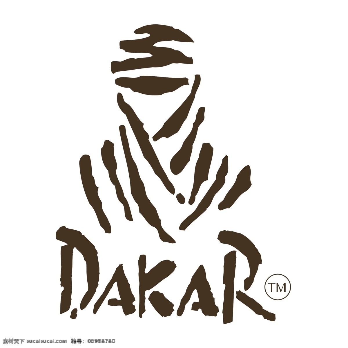 达喀尔 拉力赛 自由 标志 标识 psd源文件 logo设计