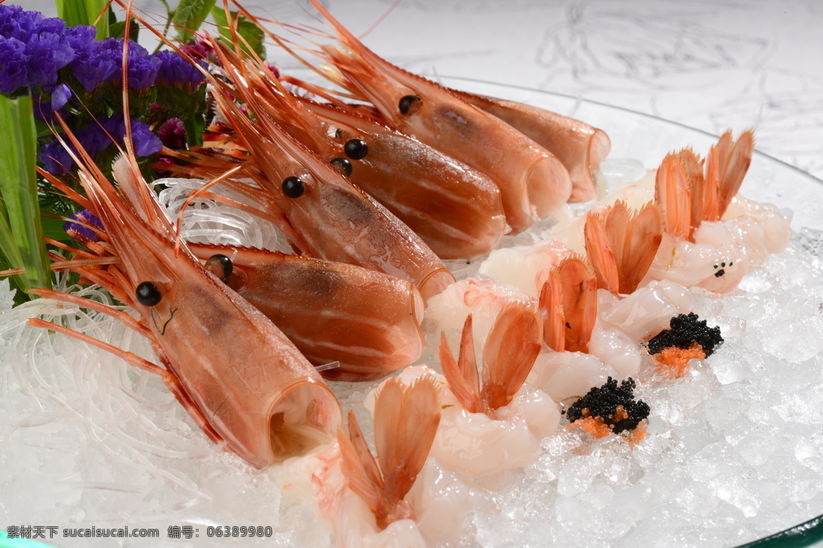 牡丹虾刺身 鲜红色泽 日式刺身 进口产品 新鲜 独家配方 菜品 餐饮美食 西餐美食