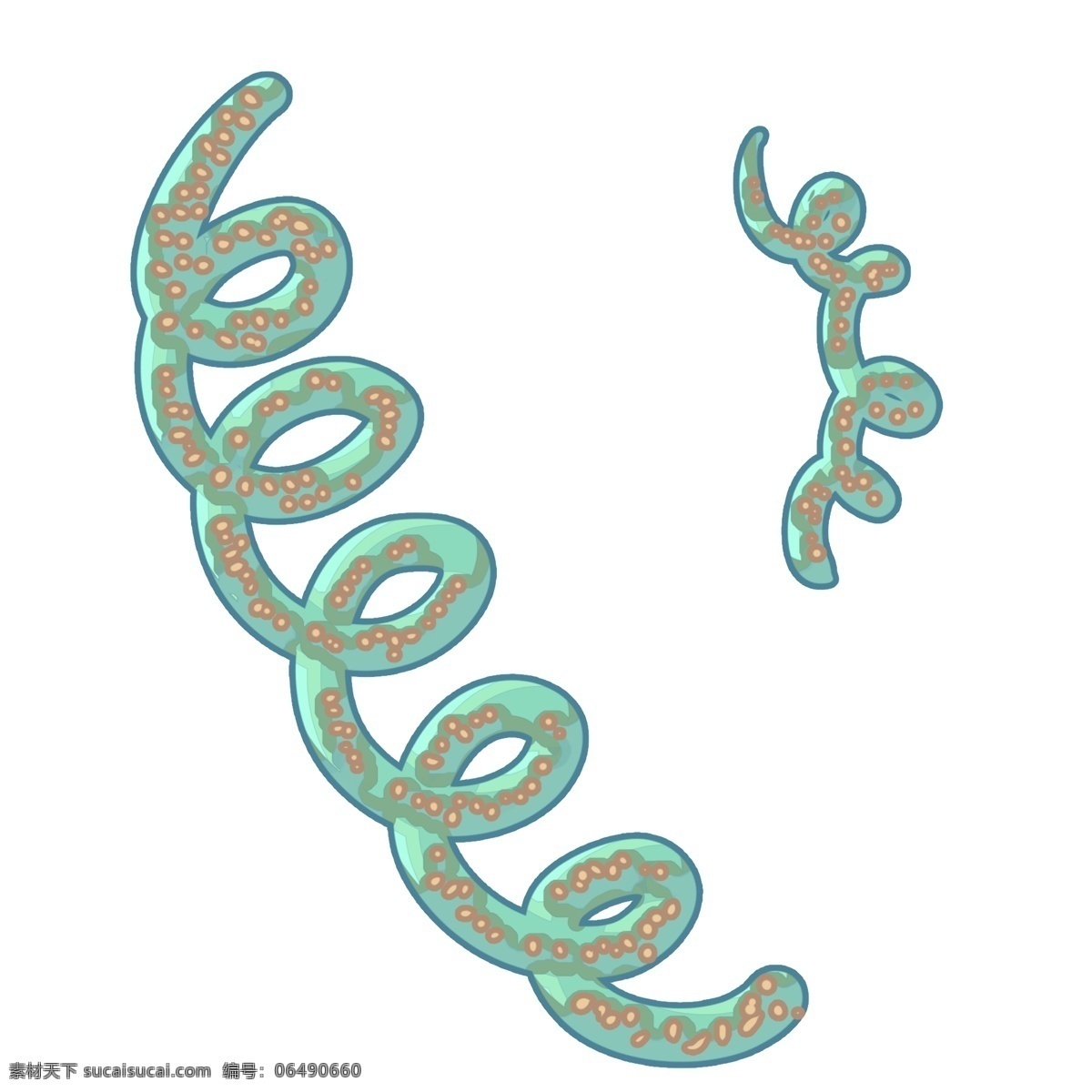 肠道 有害 细菌 插画 肠道的细菌 卡通插画 细菌插画 病菌插画 传染细菌 链条的细菌