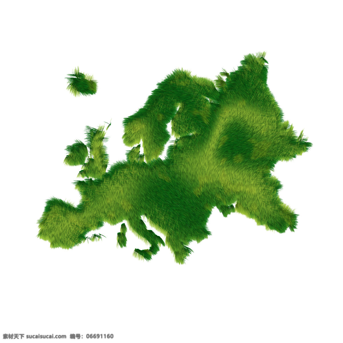 地图 环保 草坪 绿色 拼 成 设计素材 图形创意 平面创意 平面设计 白色