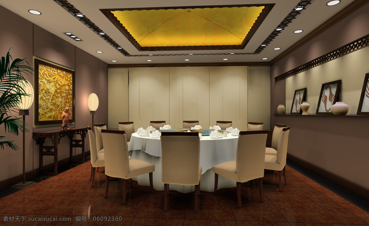 餐厅 餐桌 环境设计 酒店 室内 室内设计 效果图 资料 设计素材 模板下载 家居装饰素材