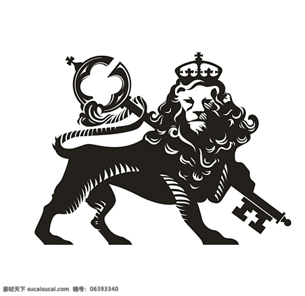 狮王 狮子 矢量狮子 卡通狮子 雄狮 咆哮的雄狮 cdr设计 卡通设计 生物世界 野生动物 白色