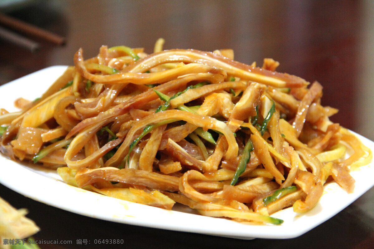 耳丝 凉拌耳丝 红油耳丝 麻辣耳丝 传统美食 餐饮美食