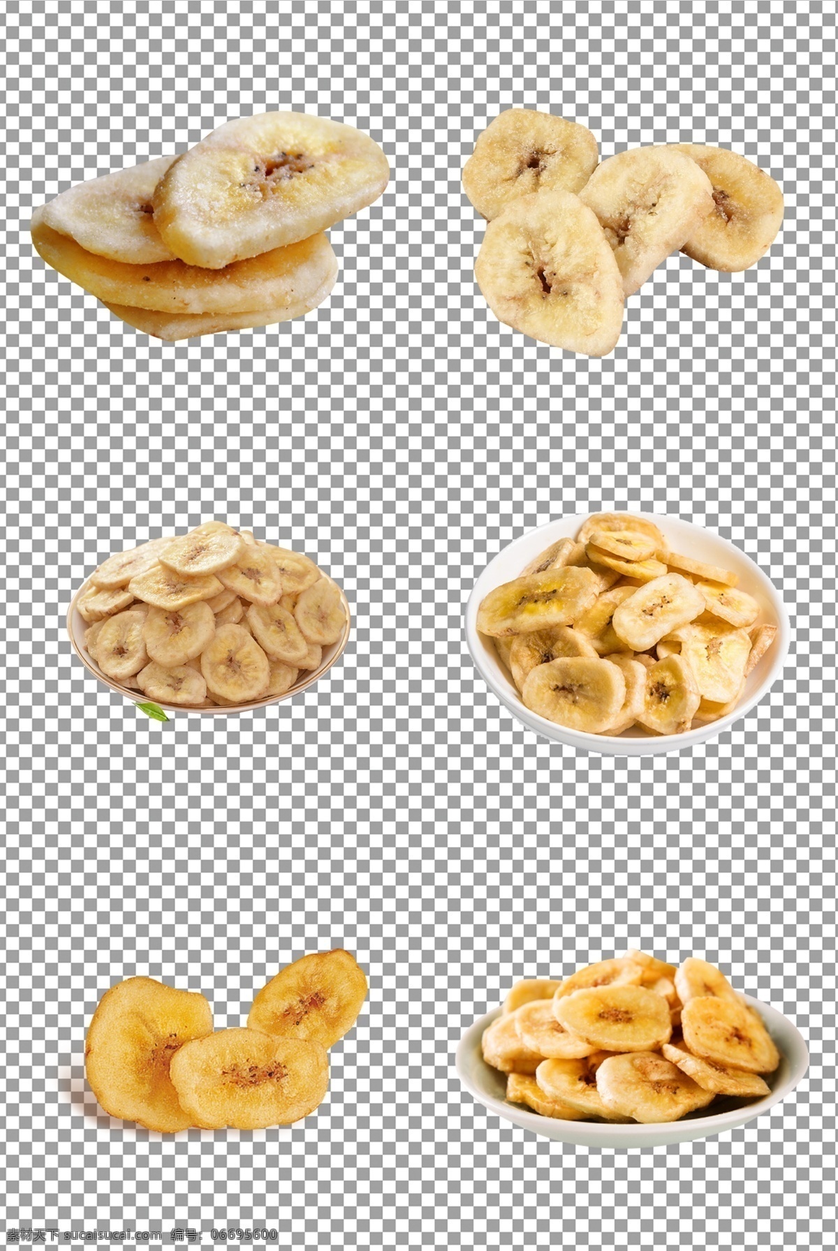 零食香蕉干 特色 美味 零食 香蕉干 烘干 水果干 香脆 香蕉片 免抠 无背景 免抠图 抠图 元素 透明 通道 png免抠图 分层
