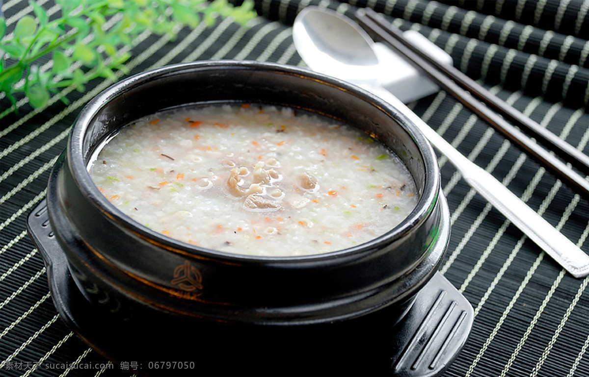 鸡肉粥 美食 传统美食 餐饮美食 高清菜谱用图