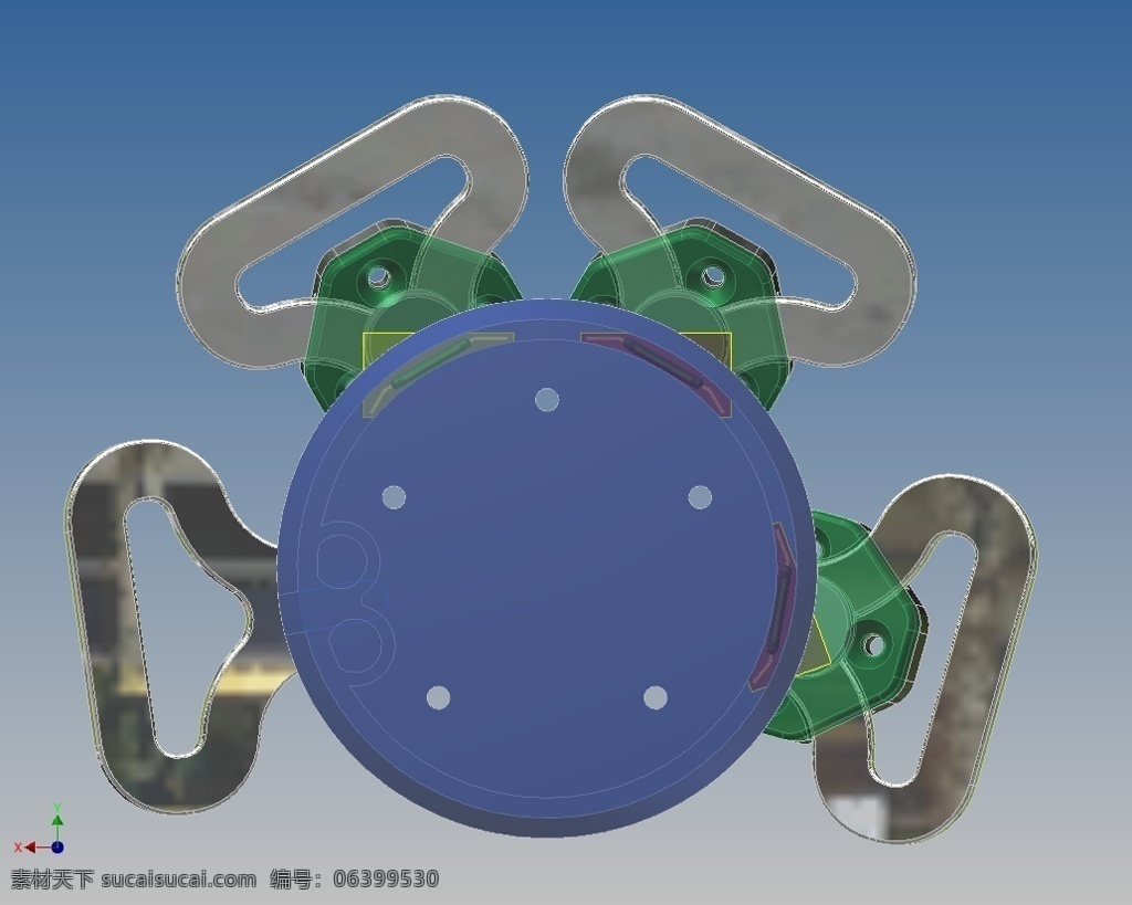 安全带 锁 联锁 3d模型素材 其他3d模型