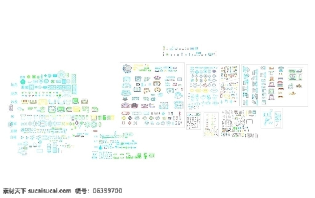 各种 家居 园林 各种园林 家居图库 园林设计 家居设计 cad图库 施工图纸 cad设计图 源文件 cad