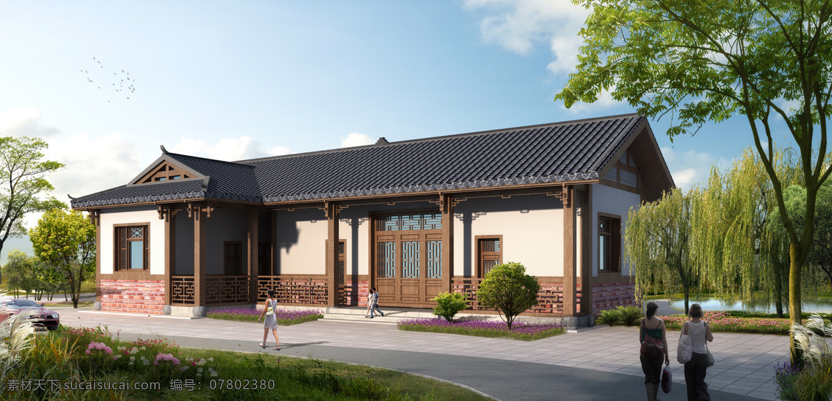 美丽乡村户型 建筑 美丽乡村 规划 民居 户型 外立面 渲染 环境设计 建筑设计