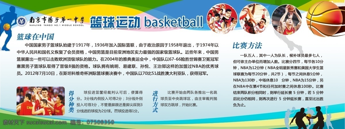 篮球 运动 发展 历程 展板 篮球运动 篮球的发展 比赛 方法 阳光体育 校园健身 打篮球 体育项目 每天 阳光 小时 健康生活 一辈子 分层 源文件 展板模板 广告设计模板