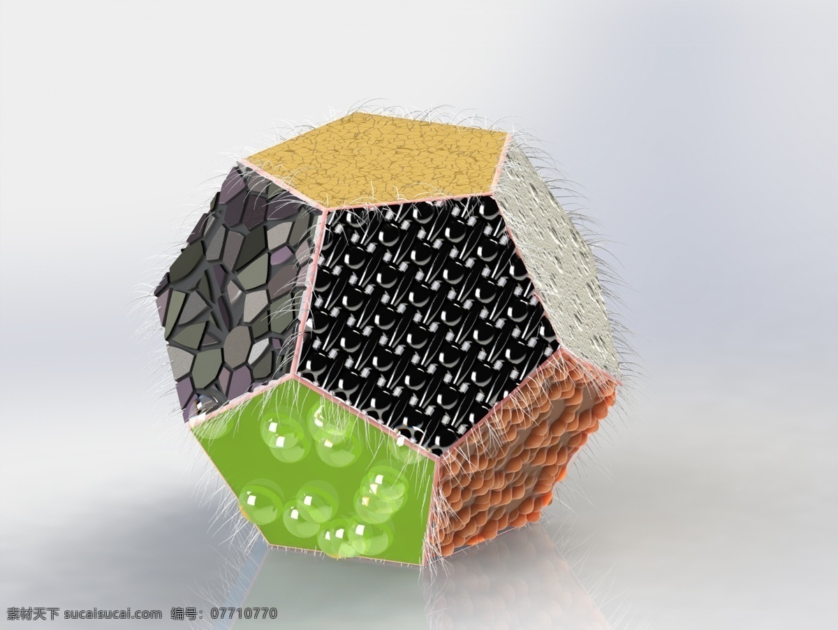 要求 dodechahedron 发明家 固体 工作 绘制 五角大楼 华盛顿 附近 solidworks stl 棕色