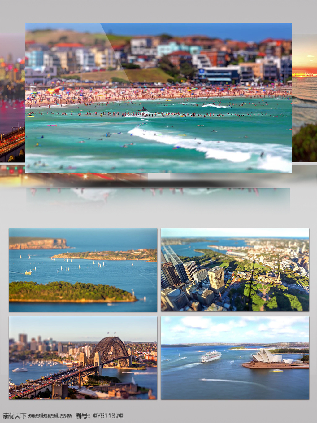 澳大利亚 悉尼 城市 风情 人文地理 城市风情 旅游 风光 人文 生活 延时摄影 船只 轮船 沙滩 海边 海岸 大海 游泳 蓝天白云 度假