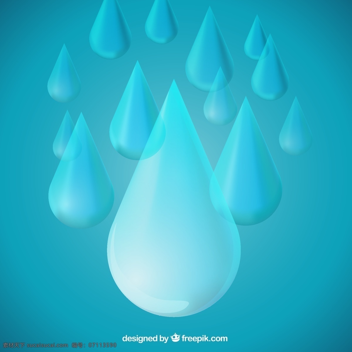 水滴收集 水 蓝 水滴 雨 滴 新鲜 收集 湿 液滴 青色 天蓝色