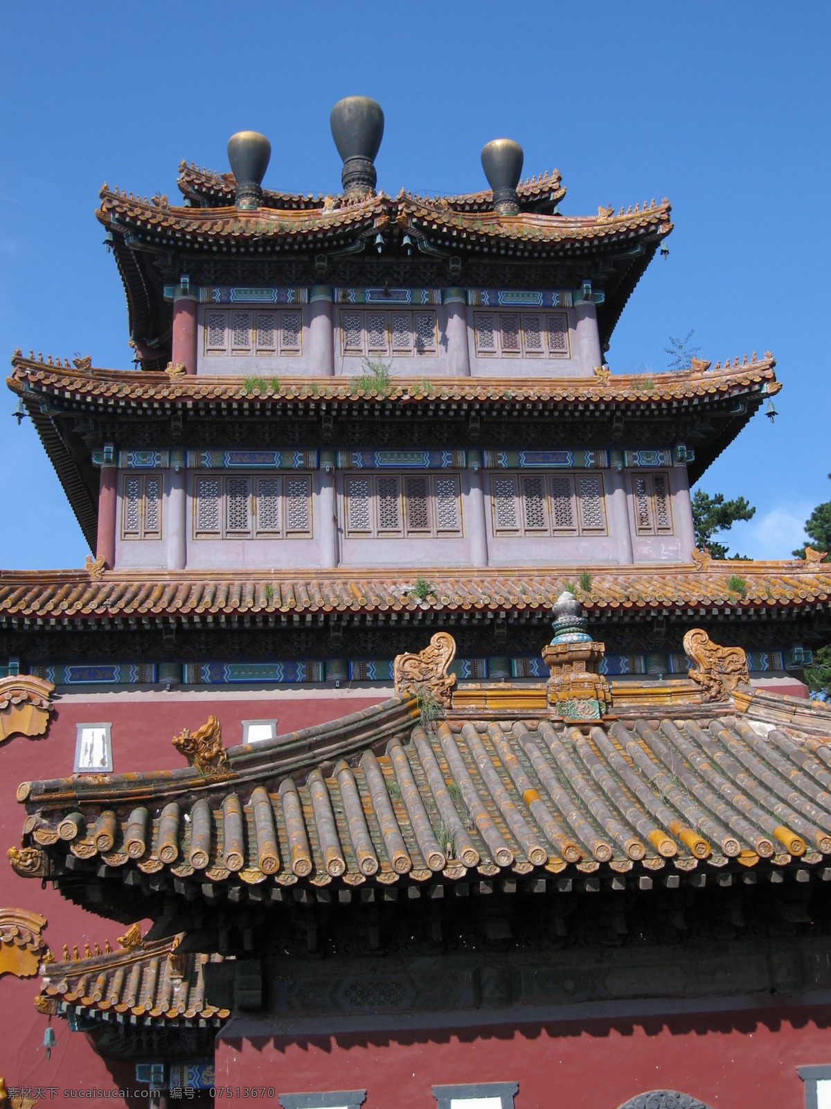 普宁寺 承德 大殿一角 国内旅游 旅游摄影