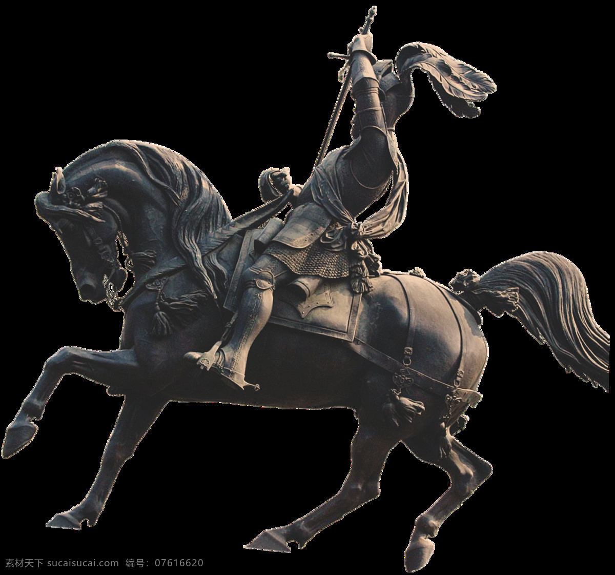骑马 将士 图案 草原动物 动物 马 马元素 骑马将士 手绘图案 透明素材 中国风