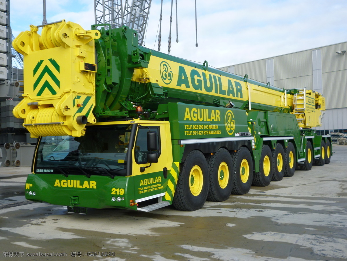 吊车 大型吊车 巨型吊车 liebherr 利勃海尔 现代科技 工业生产