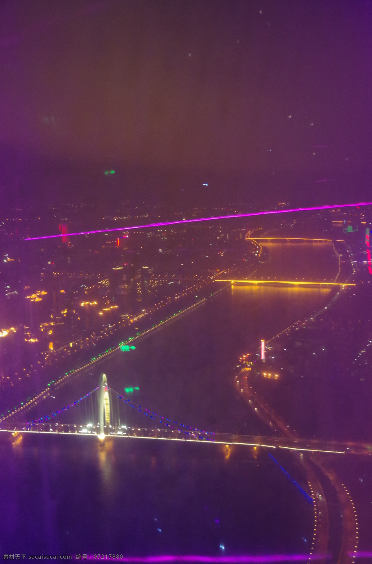 广州 塔 看 夜景 广州塔 小蛮腰 广州夜景 朦胧夜景 国内旅游 旅游摄影 紫色