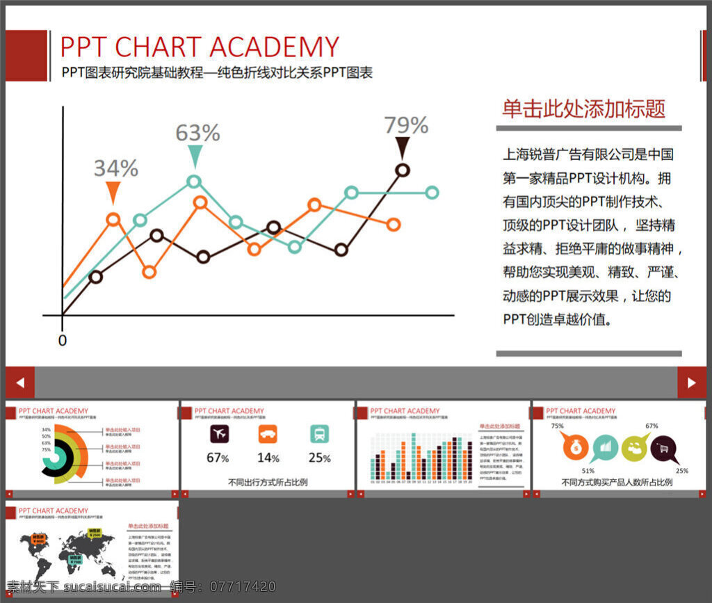 纯色 图表 合集 多媒体 企业 动态 模版素材下载 模板 ppt素材 模版 pptx 白色