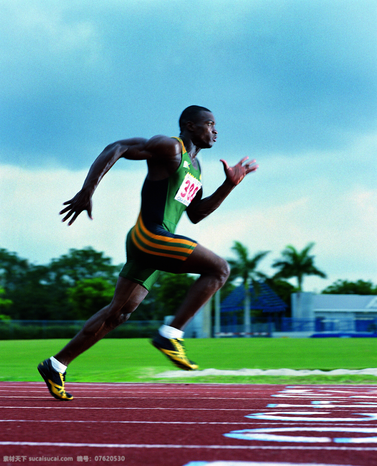 跑步 黑人运动员 人物图库 人物摄影 摄影图库