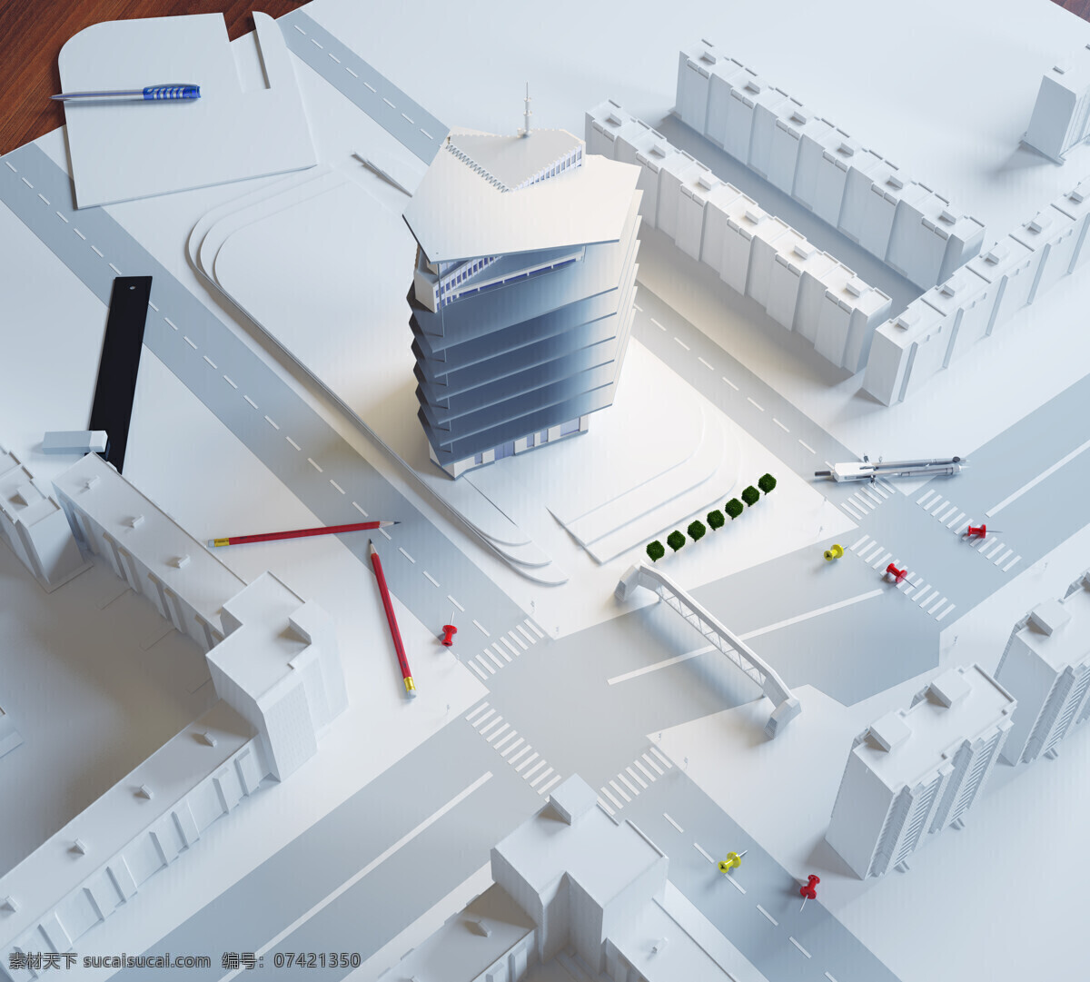 3d 3d设计 背景 城市建筑 尺子 房地产 建筑 楼盘 建筑模型 设计素材 模板下载 模型 效果图 示意图 铅笔 圆规 现代建筑 矢量图 建筑家居