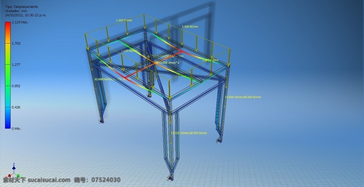 分析 estructural 建设 教育 杂项 3d模型素材 建筑模型