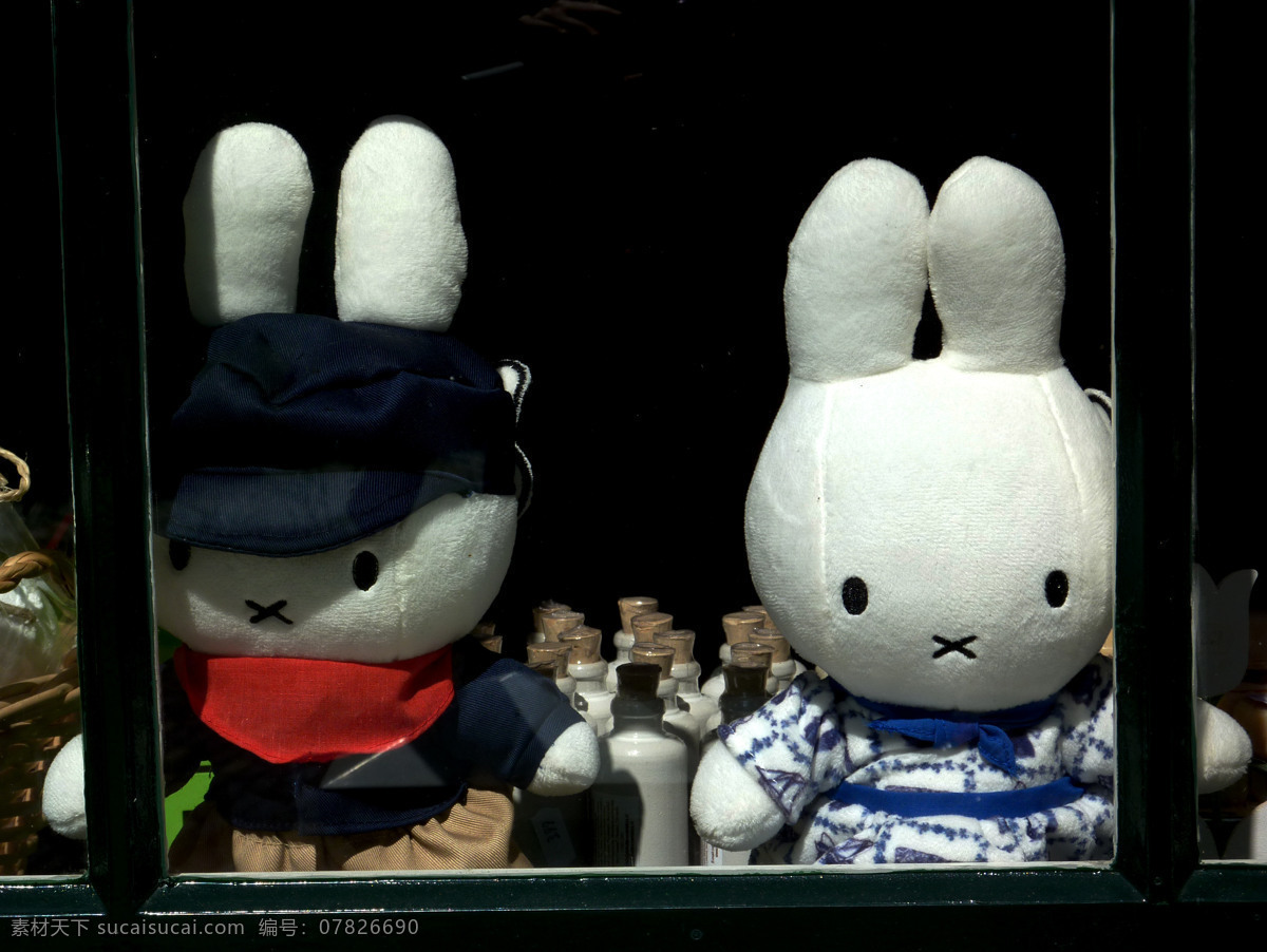 miffy 兔子 可爱 荷兰 娃娃 玩具 玩偶 toy doll bunny rabbit 家居生活 生活百科 黑色