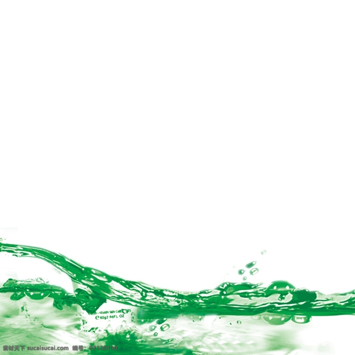 绿色水波 波浪 波纹 水 浅绿色
