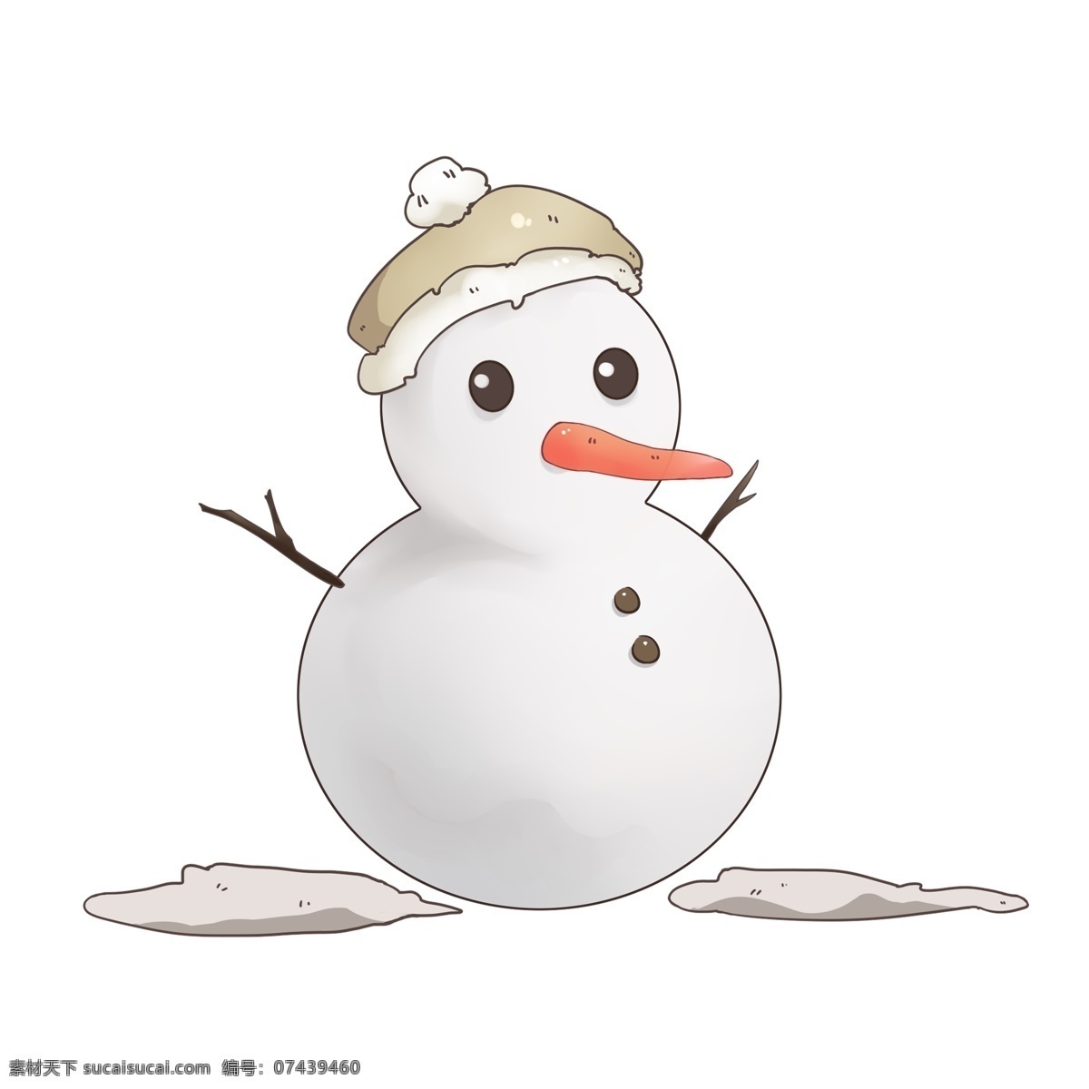 冬季 漂亮 徐 仁 插画 冬季雪人 白色的雪人 手绘雪人 漂亮的雪人 可爱的雪人 雪人插画