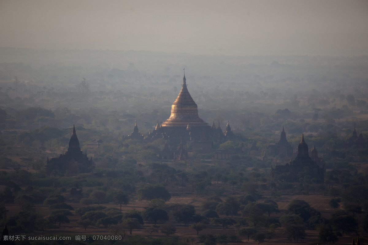 缅甸景观 缅甸 蒲甘 寺庙 佛像 佛塔 自然景观 建筑景观
