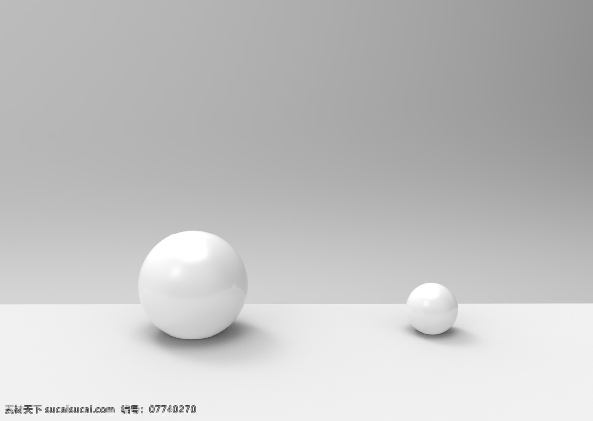 场景图片 场景 球体 白色 效果图 展台 模型 3d设计 展示模型