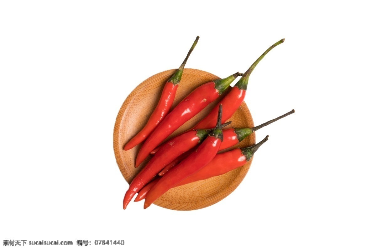 一盘辣椒 红色 美食 食物