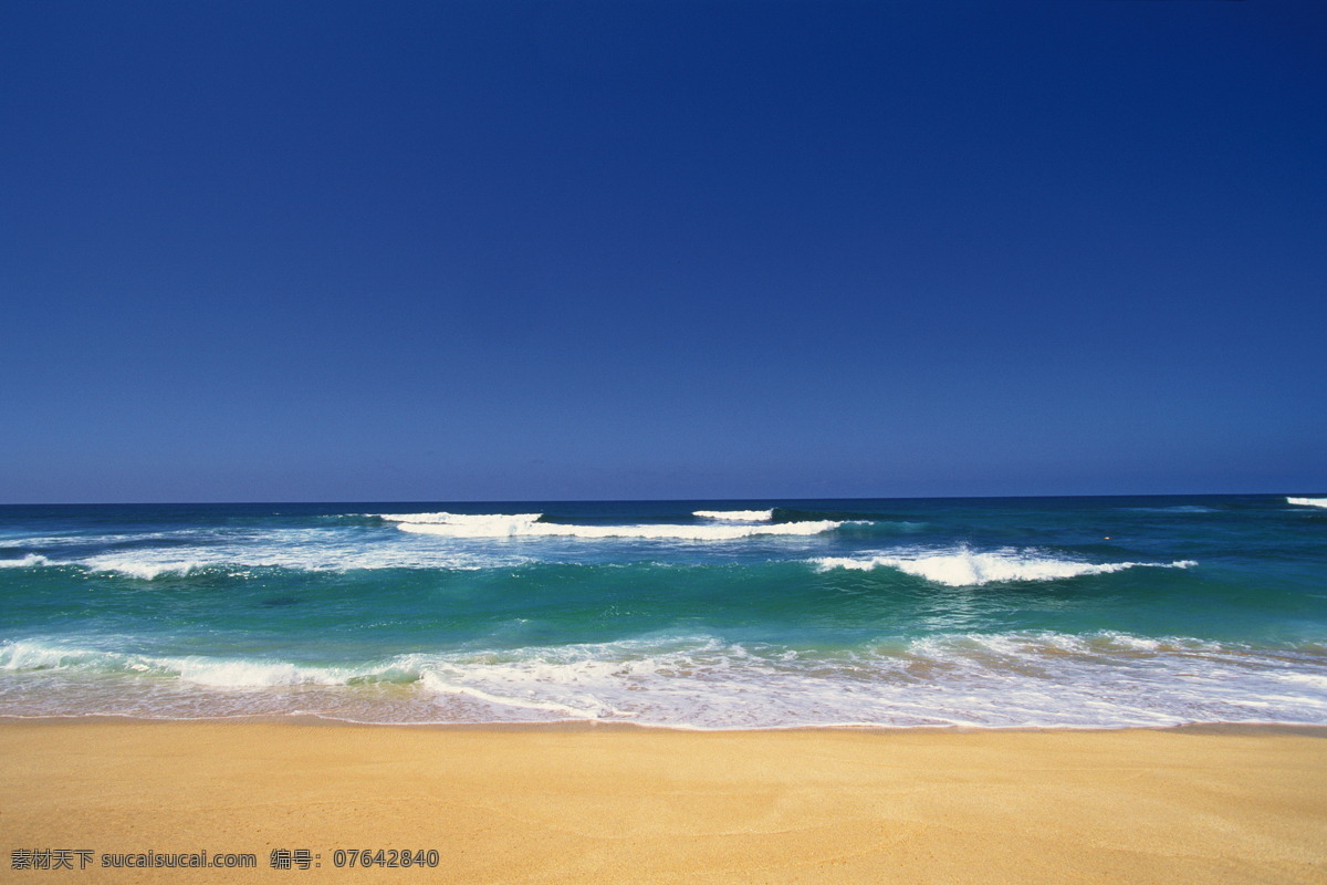 海滩 风景 景 浪花 沙滩 摄影图库 自然风光 滩 自然景观 花浪 兰天 psd源文件