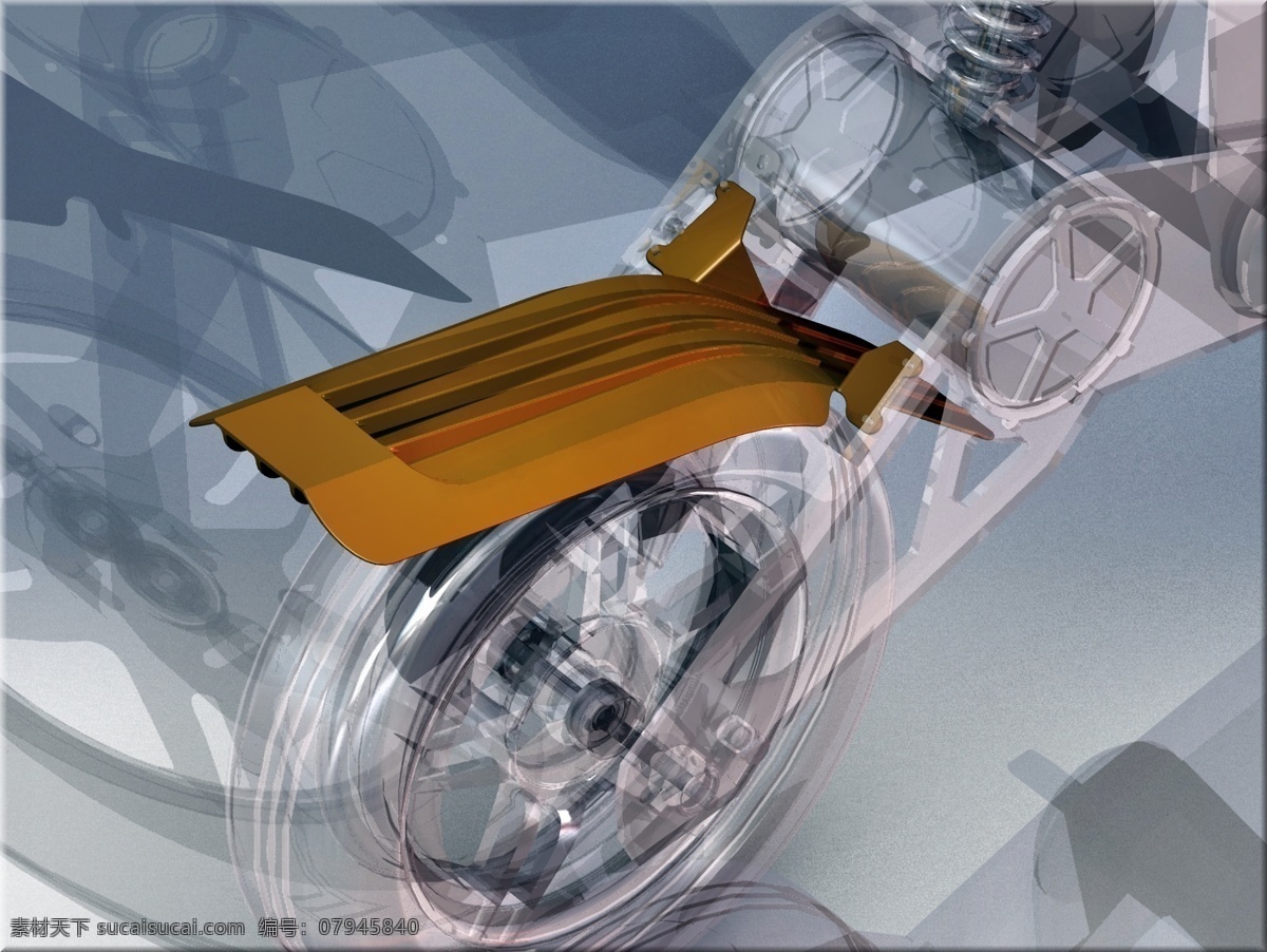 exo 中微子 概念 后 竞争 自行车 挡泥板 exobike 出 3d模型素材 其他3d模型