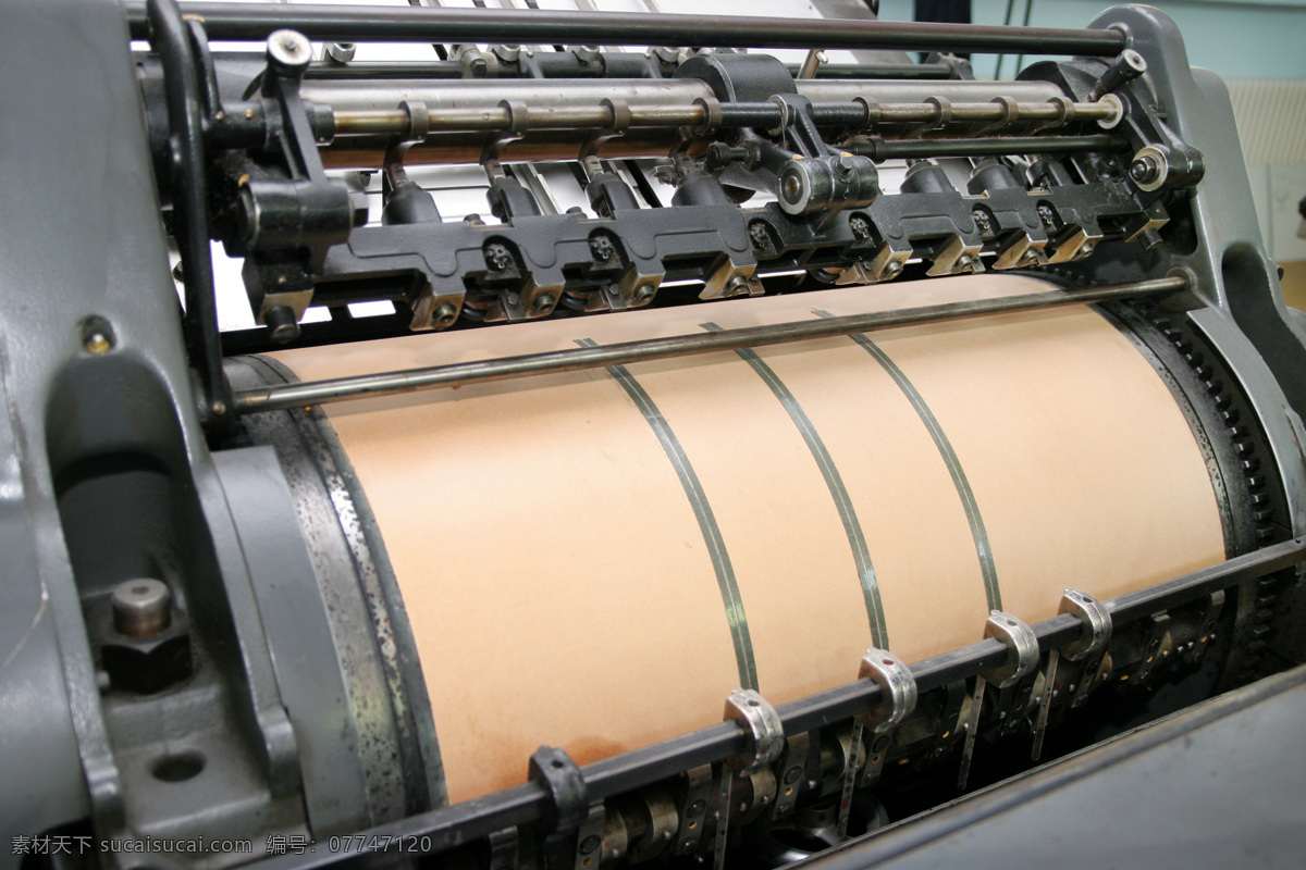 印刷机 彩色 数码 彩色数码 现代科技 工业生产